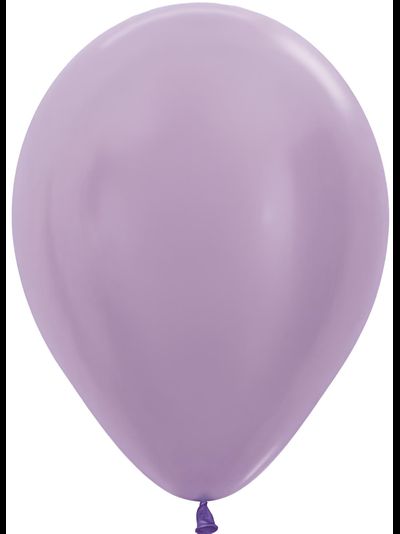 Воздушный шар лиловый металлик