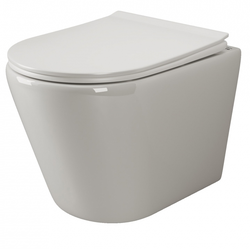 Унитаз подвесной Ceramicanova Highlight CN1804 с микролифтом, безободковый