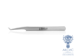 Пинцет для наращивания ресниц Lovely тип L (7 мм)