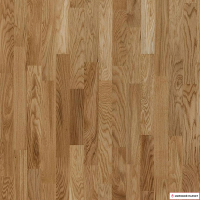 Паркетная доска PolarWood Classic Дуб Ливинг 188 мм 3-х полосная без фаски лак замок 2G толщина 14 мм 3.41 м2