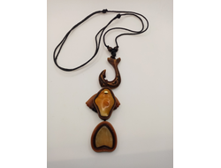 Подвеска ручная работа.