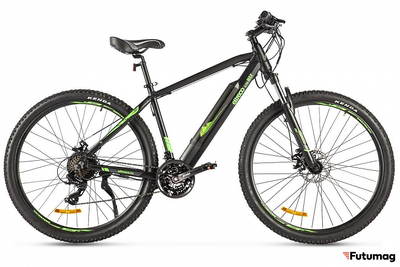 Велогибрид Eltreco Ultra MAX черно-зеленый