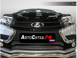 Premium защита радиатора для Lada XRAY 2015, 2016, 2017, 2018