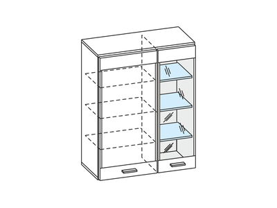 Камелия Антресоль АН-2622