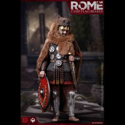 Римский знаменосец  - Коллекционная ФИГУРКА 1/6 scale Imperial Army — Camp flag bearer (HH18020) - HAOYUTOYS