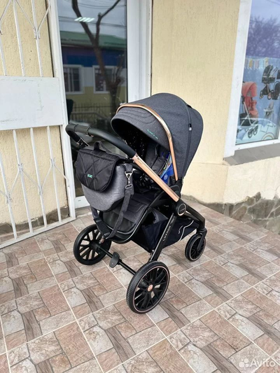 Детская коляска 3 в 1 Luxmom 788 Серый