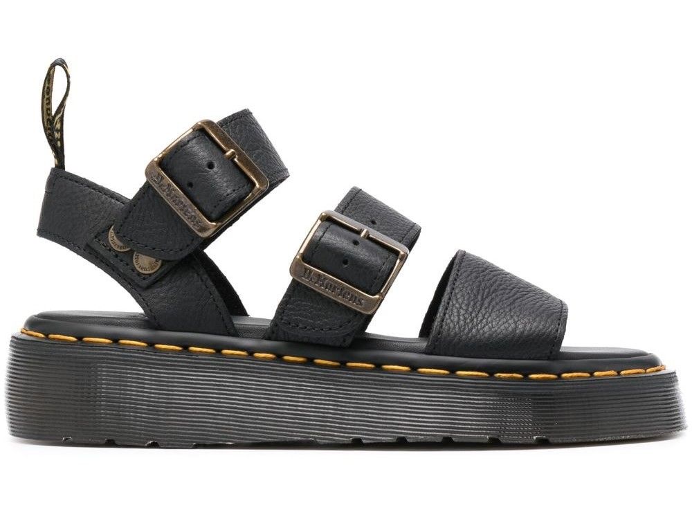 Dr. Martens Gryphon Pisa Leather Platform Sandals