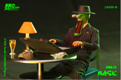 Маска, версия 2 (Стенли Ипкисс, "The Mask") - Коллекционная фигурка 1/12 SCALE Mask Action Figure (LR009B) - BROTOYS