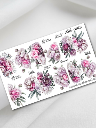 Слайдер-дизайн для ногтей LIKE-263