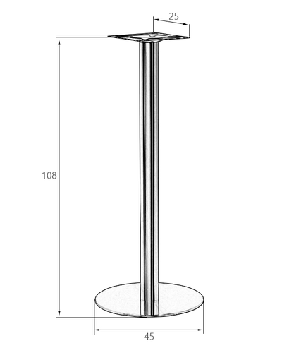 Подстолье барное  STAN HIGH