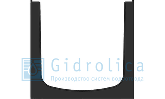 Лоток Gidrolica Standart, h235, DN200, C250