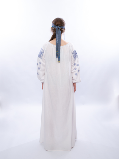 Платье-рубашка "Купальские Узоры"