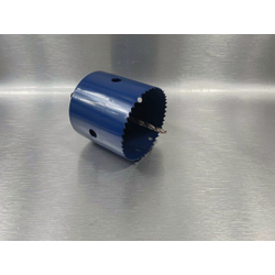 Коронка биметаллическая диаметр 152 мм глубина 100 мм с держателем 11 мм