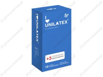 Презервативы Unilatex Классические №12+3