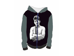 Толстовка 3D с полной запечаткой Сектор Газа, Юрий Хой №15