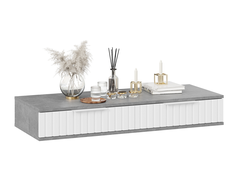 Спальня ХИЛТОН - Стол туалетный Ателье светлый/Белый матовый