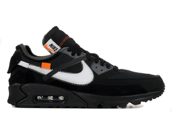 Nike Air Max 90 Off White Black (Черные)