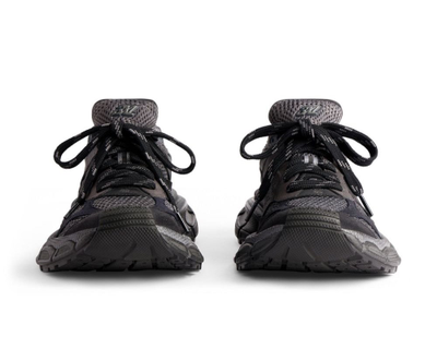 Balenciaga 3XL Black Grey Suede