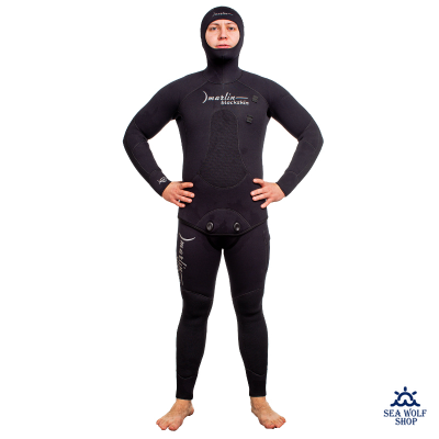 Гидрокостюм неопрен 5мм Marlin BLACKSKIN р.58