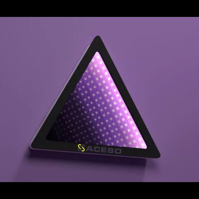 Светозвуковая панель "Бесконечность треугольник"