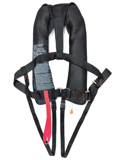 Жилет надувной автоматический Мореман Комфорт, 150 N, красный