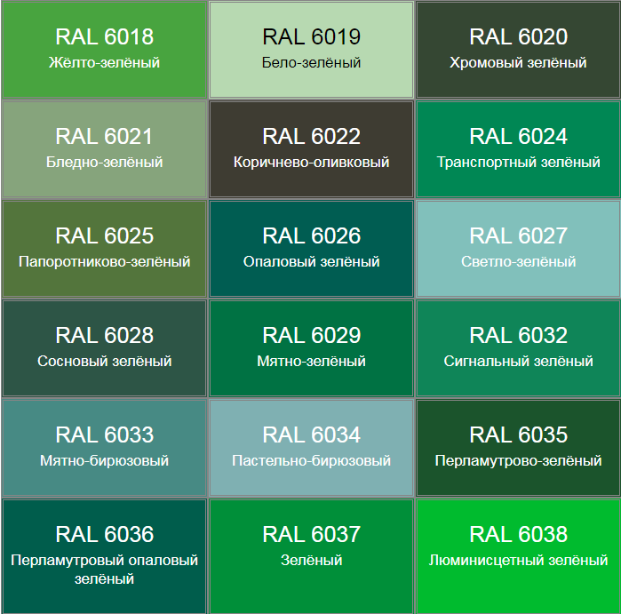 Новый рал 5 читать. Цвет МАЗ зеленый RAL 6005. Мятный цвет RAL 6027. Темно-зеленая краска эмаль рал 6005. RAL 6019 зеленая мята цвет.