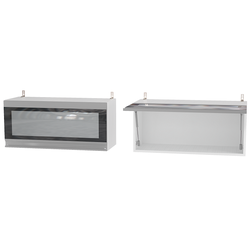 ЛЕ178 Шкаф кухонный Аляска ПГВ-80 (800). Размер: 800*360*308.