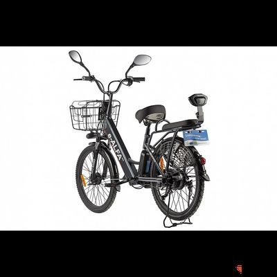 Велогибрид GREEN CITY e-ALFA new Темно-серый