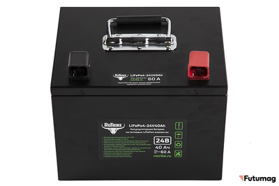 Тяговый аккумулятор Rutrike LiFePO4 24V40Ah (60A)