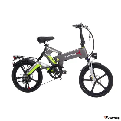 Электровелосипед Yokamura Combo 20 2.0 Grey Black