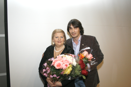 с Ириной МУРАВЬЕВОЙ  /Народная артистка РФ/