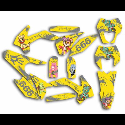 Наклейки BSE Z1,  Kayo K1, GR1 ,Motoland wrx 250 2017 2018 №2010