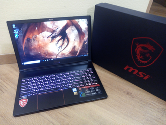 MSI GS63VR 7RF-409RU STEALTH PRO ( 15.6 UHD 4K IPS I7-7700HQ GTX1060(6GB) 16GB 2TB + 512SSD )