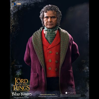 Старый Бильбо Бэггинс ("Властелин Колец") - КОЛЛЕКЦИОННАЯ ФИГУРКА 1/6 THE LORD OF THE RINGS SERIES: Bilbo Baggins (LOTR31) - ASMUS TOYS