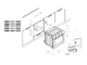 Газовый духовой шкаф Korting OGG 771 CFN