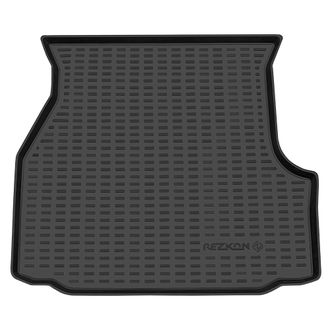 Коврик в багажник пластиковый (черный) для Volkswagen Passat B3 (88-93)  (Борт 4см)