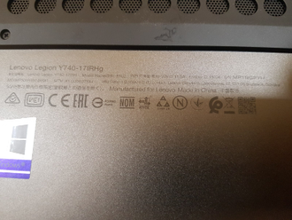 Lenovo LENOVO LEGION Y740 17IRHg 81UJ002TRU