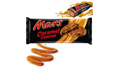 Печенье Mars Caramel Centres с карамелью в центре