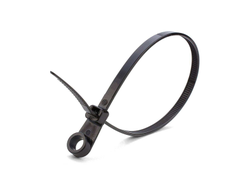 Стяжка нейлоновая КСО 4х110 (черн) (100шт) с отверстием под винт