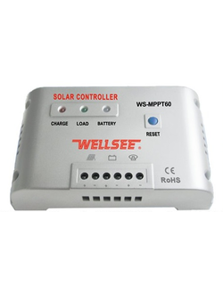 СОЛНЕЧНЫЙ КОНТРОЛЛЕР WS-ALMPPT50 50A С ТАЙМЕРОМ ОГРАНИЧЕНИЯ МОЩНОСТИ 48 В