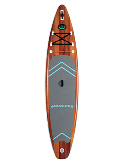 SUP-доска надувная с веслом Aquacore Regata 350