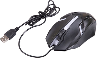 Проводная игровая мышь Ritmix ROM-305 (черная)