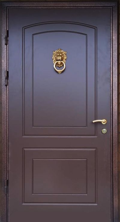 Фрезерованная внешняя дверная накладка МДФ. Водная эмаль + водный лак.