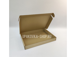 Коробка с откидной крышкой 320*230*40 мм БУРЫЙ