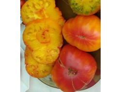 Томат Король Ананас ( King Pineapple, США)