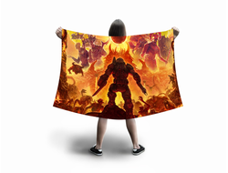 Флаг большой Doom/ Дум №18