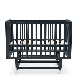 Детская кроватка Agex Lira (маятник продольный) Графит