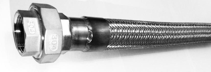 РВД Рукав высокого давления металлорукав из нержавейки 304 разъемное соединение американка (сгон) из