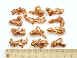 Медь, коллекционный образец в ассортименте, США (20-30 мм, 5-7 г) №28715