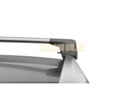 Багажник на крышу автомобиля LUX SCOUT-2 серый для Chery Tiggo 7 I 2016-2020 на интегрированные рейлинги